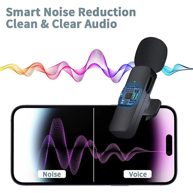 Mini micrófonos portátil para iPhone y Android