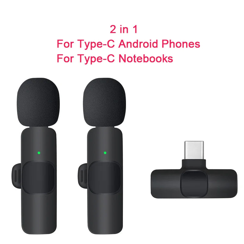 Mini micrófonos portátil para iPhone y Android