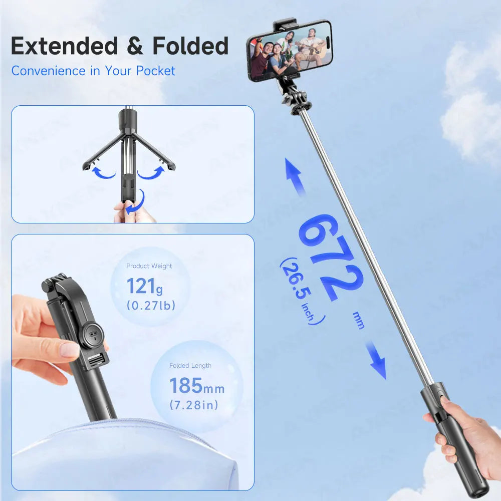 Soporte Para Celular Fotos Videos Tripode - Selfie Stick Tripod